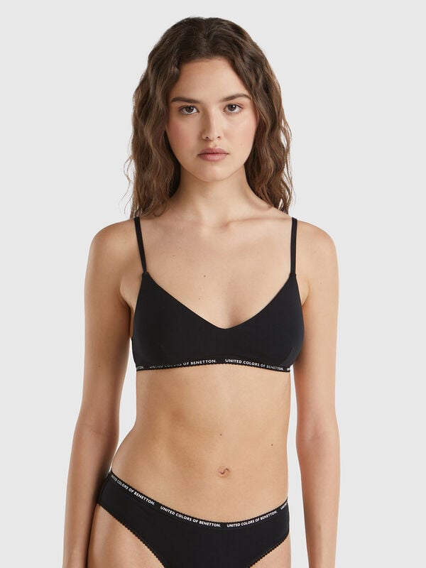 Brassiére mit stretchiger Baumwolle Damen