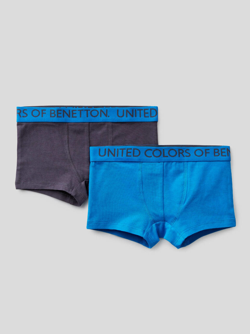 Zwei Boxershorts mit Gummi samt Logo image number 1