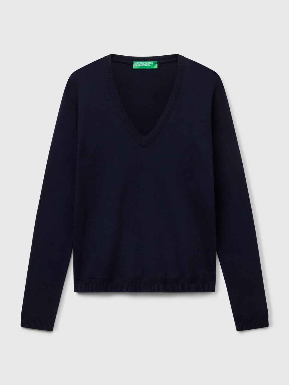V NECK SWEATER L/S Damen image number 1