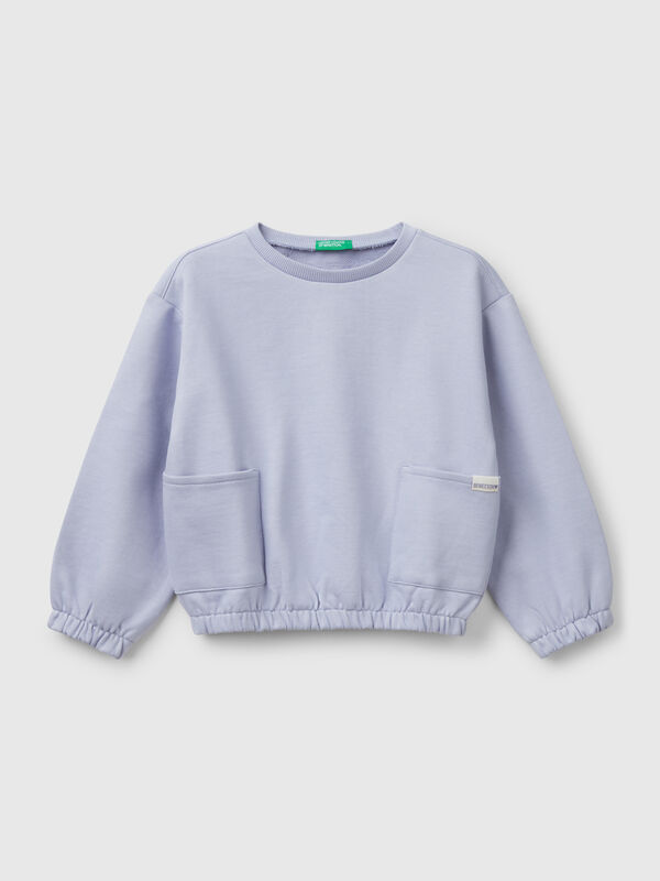 Sweatshirt mit Taschen Mädchen