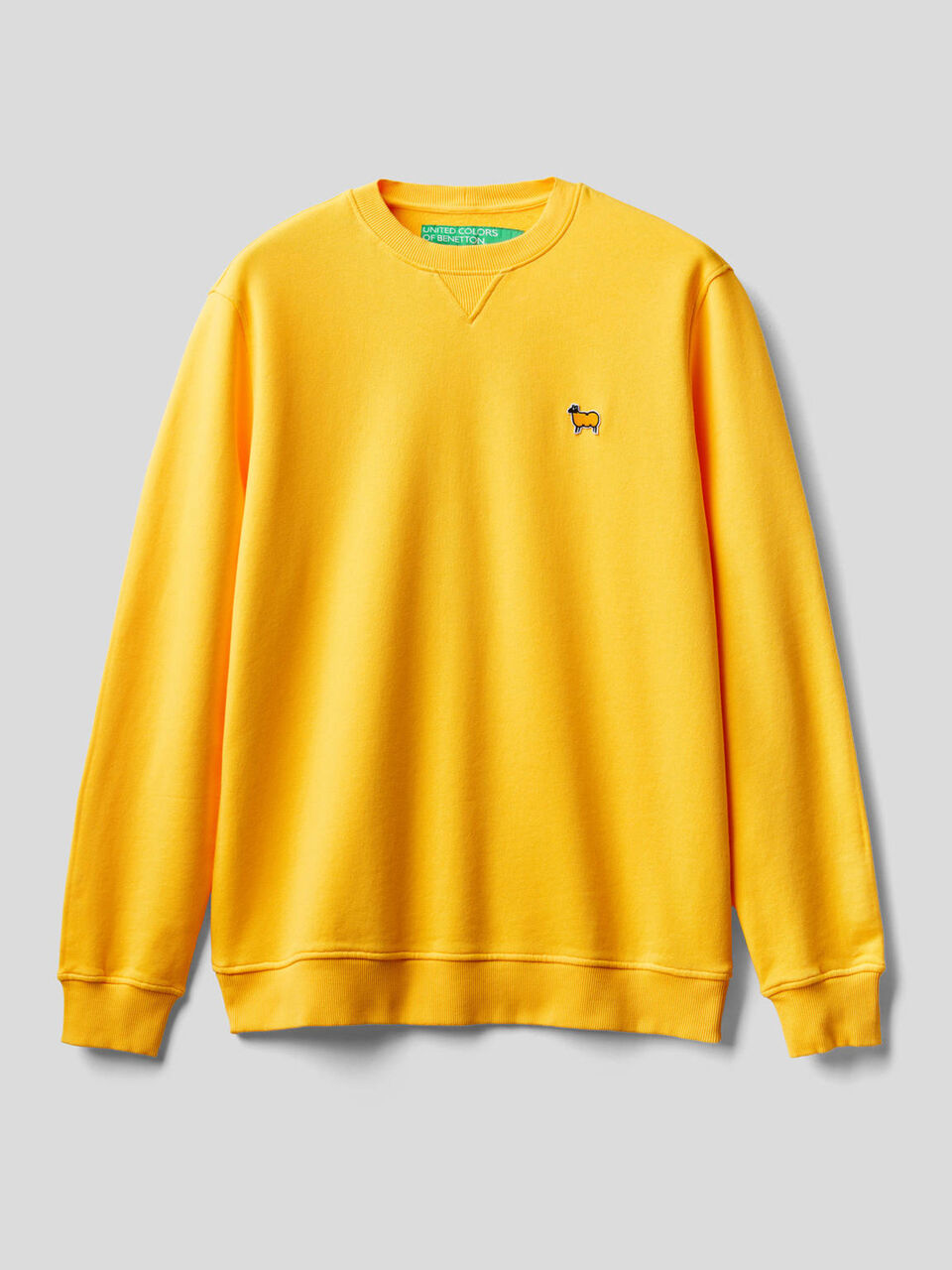 Einfarbiges Sweatshirt aus Bio-Baumwolle image number 1