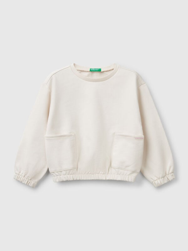 Sweatshirt mit Taschen Mädchen