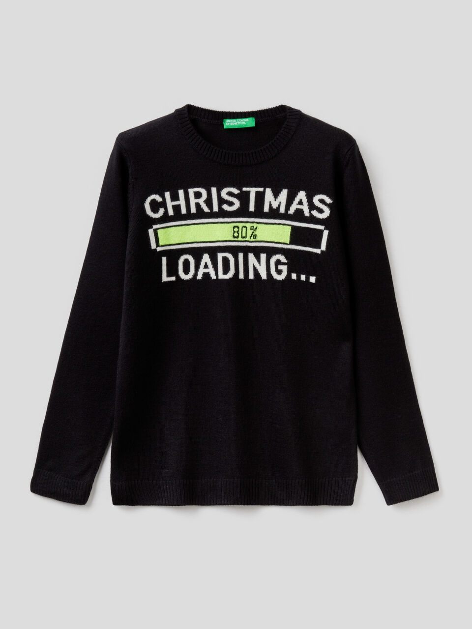 Pulli mit Intarsienmuster image number 1