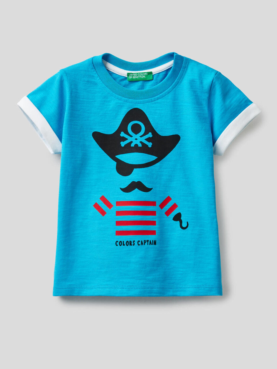 T-Shirt aus Baumwolle mit Print image number 1