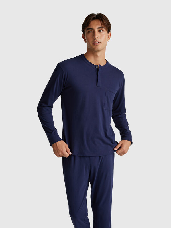 Pyjama aus 100 % Baumwolle Herren
