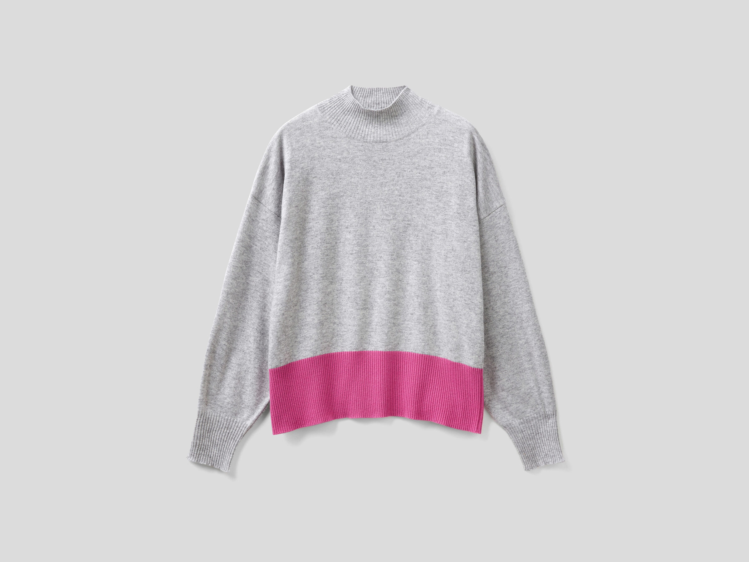 Stehkragenpullover in einer Cashmere-Mischung image number 4
