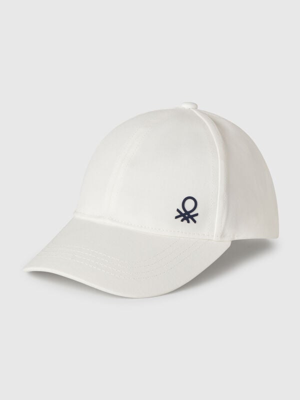Baumwollkappe mit Logo Jungen