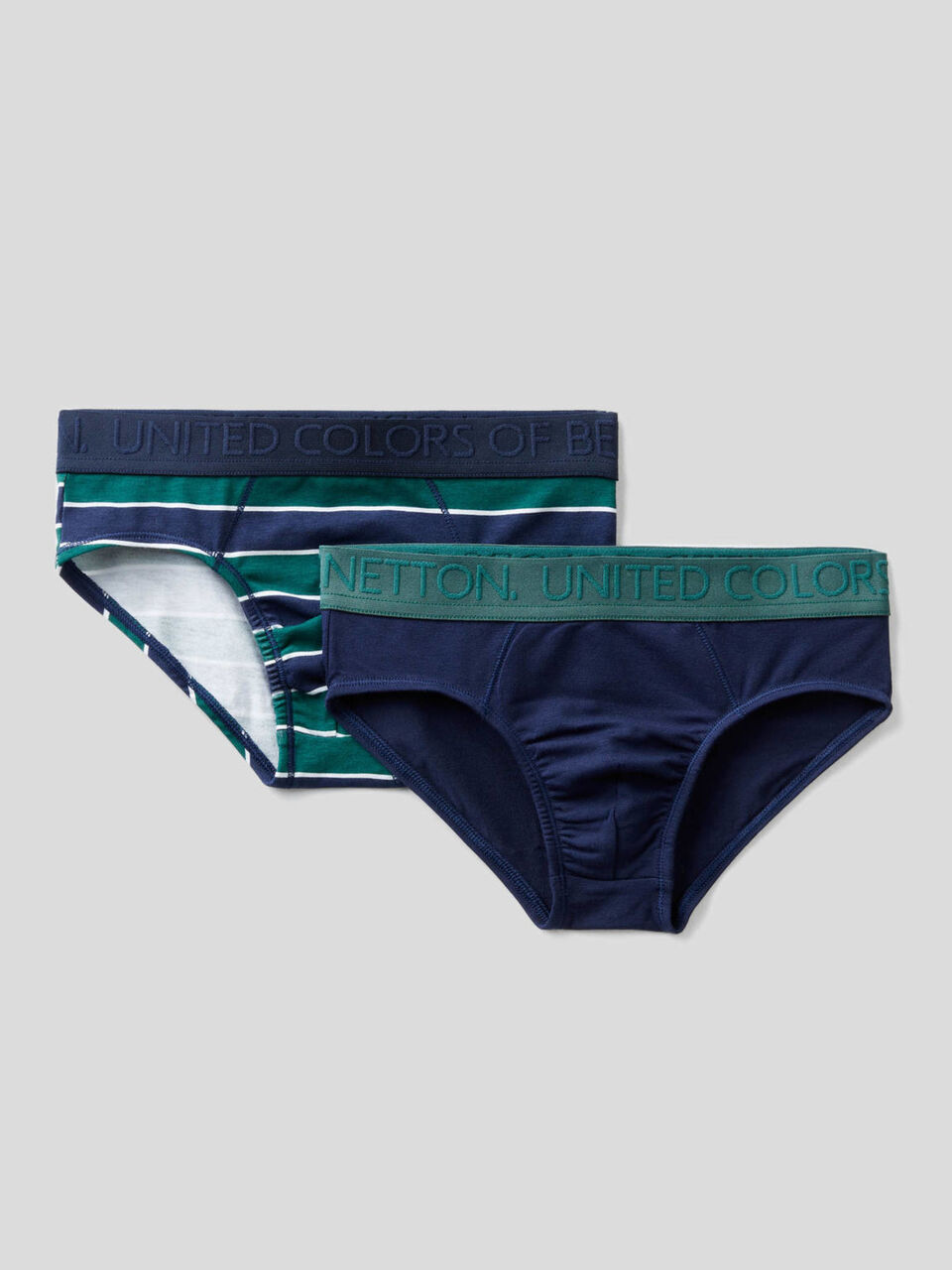 Zwei Slips aus stretchiger Baumwolle image number 1