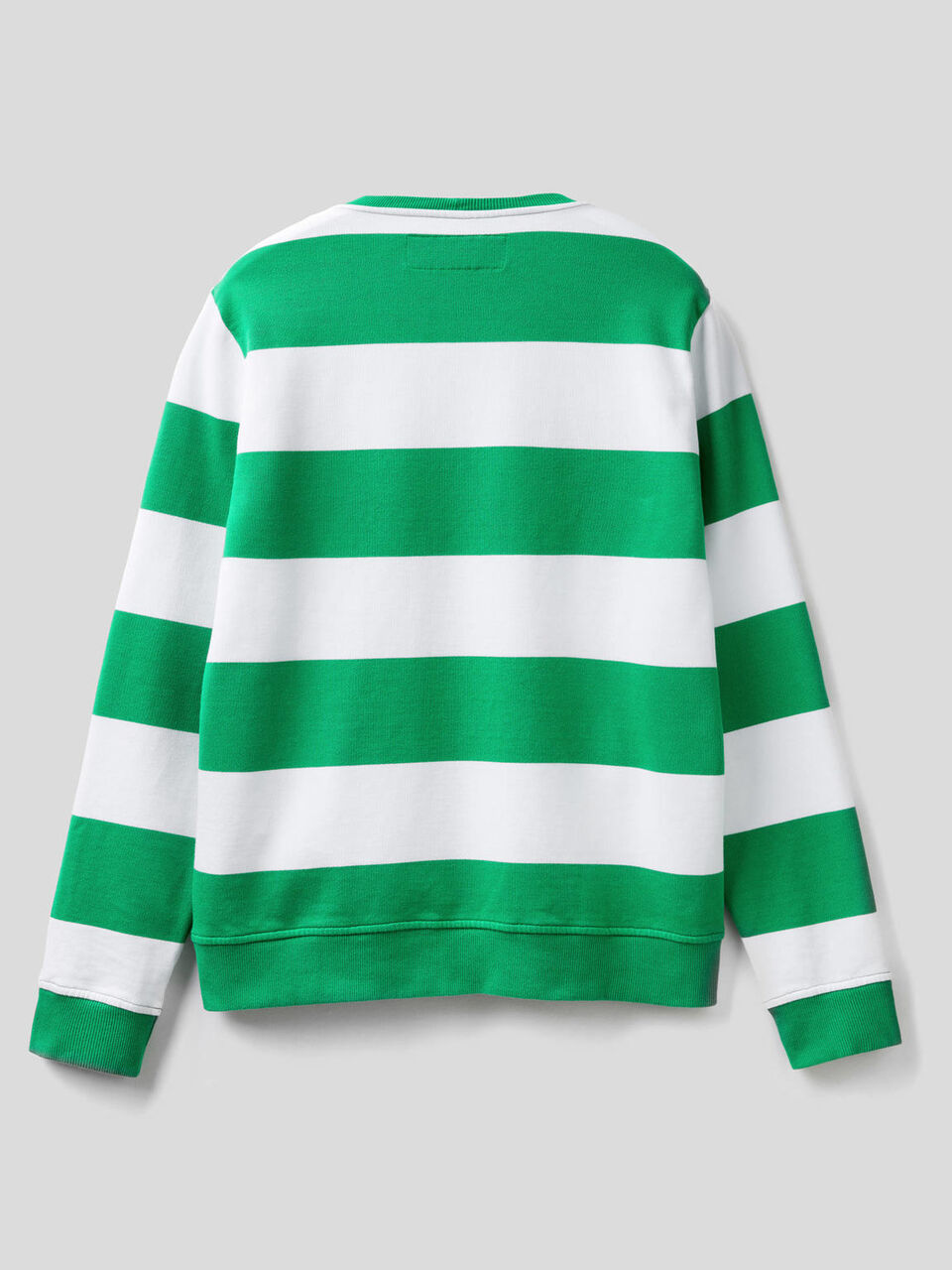 Gestreiftes Sweatshirt aus 100% Bio-Baumwolle image number 2