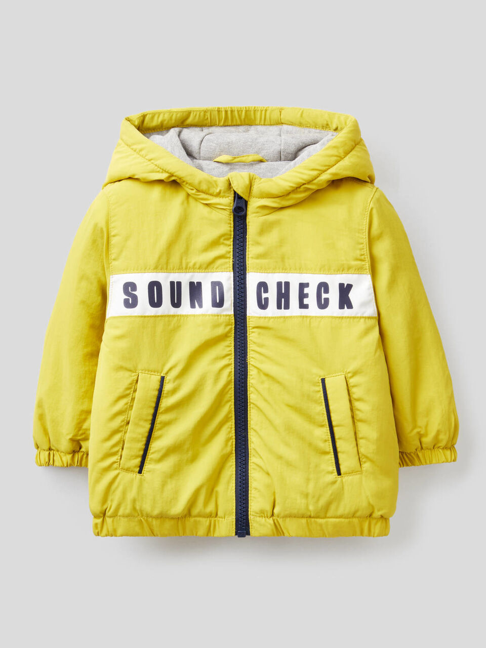 Gefütterte Jacke mit Kapuze image number 1