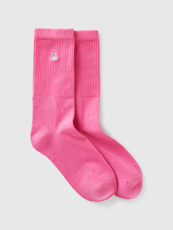 Sportsocken aus Stretch-Baumwollmischung