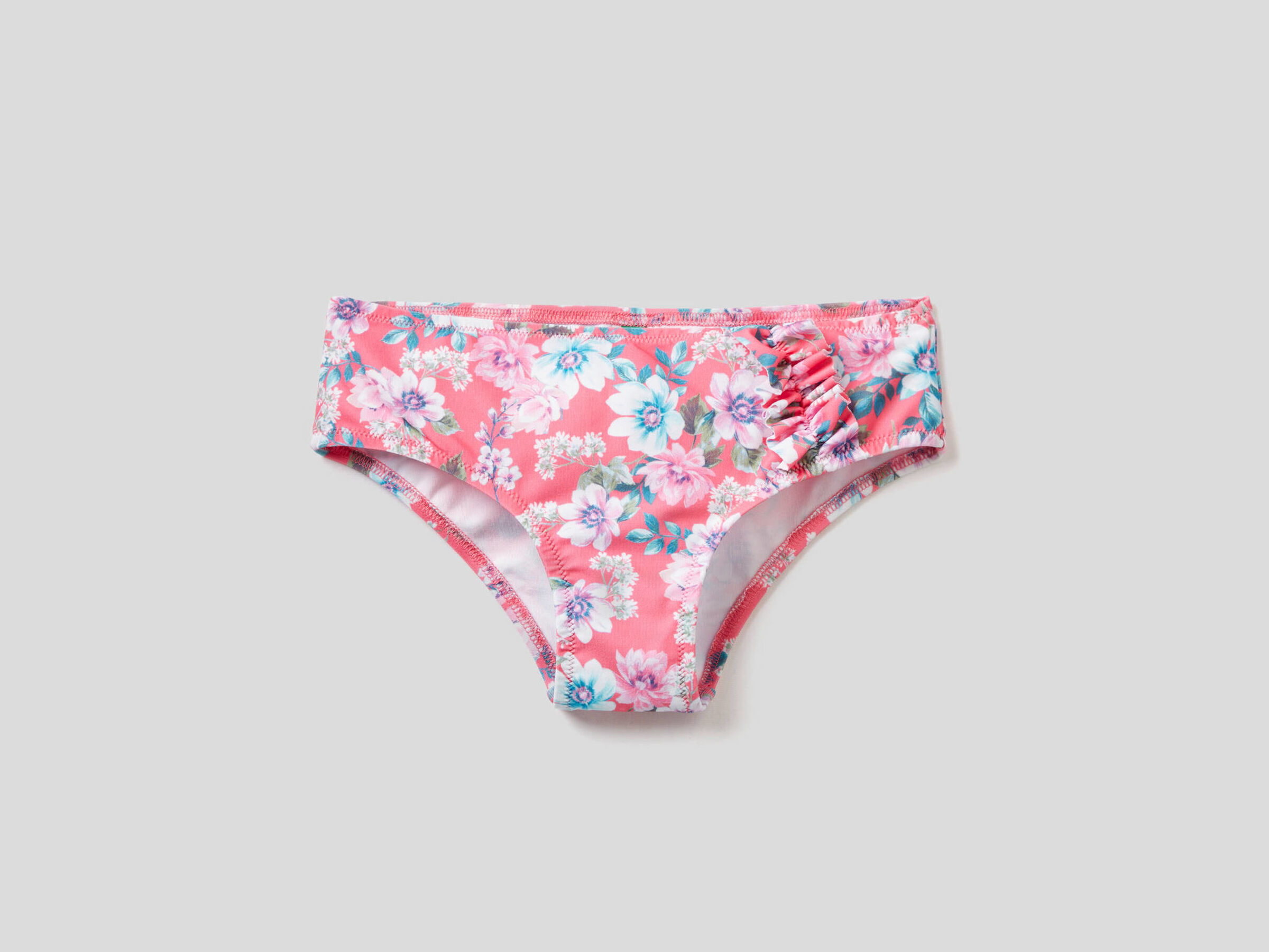 Badeslip mit Blumenmuster image number null