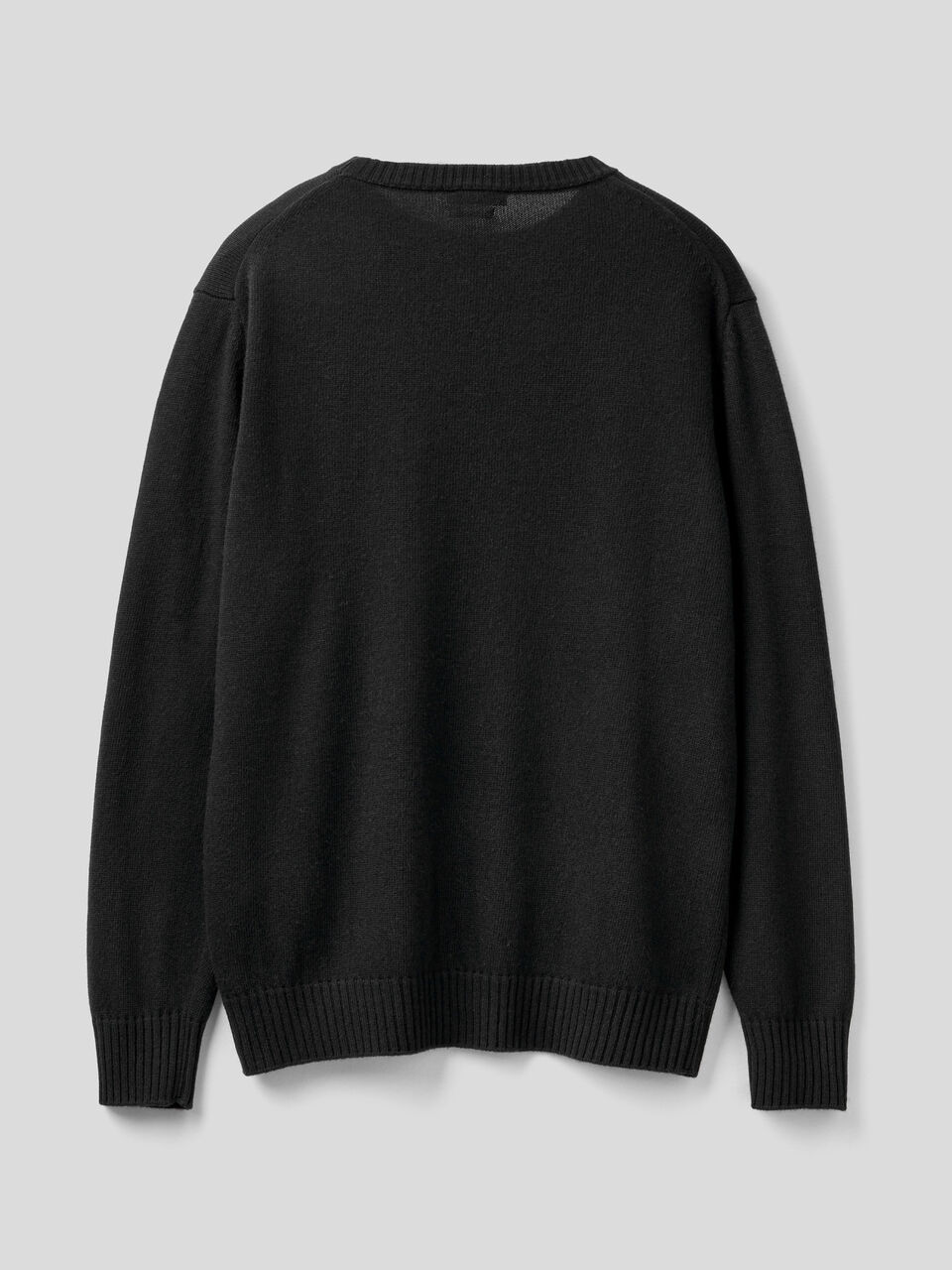 Pullover mit Rundausschnitt in einer Mischung aus Wolle und Cashmere image number 2