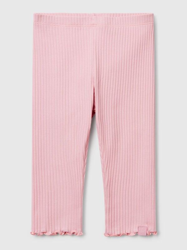 Leggings aus Stretch-Baumwolle Mädchen