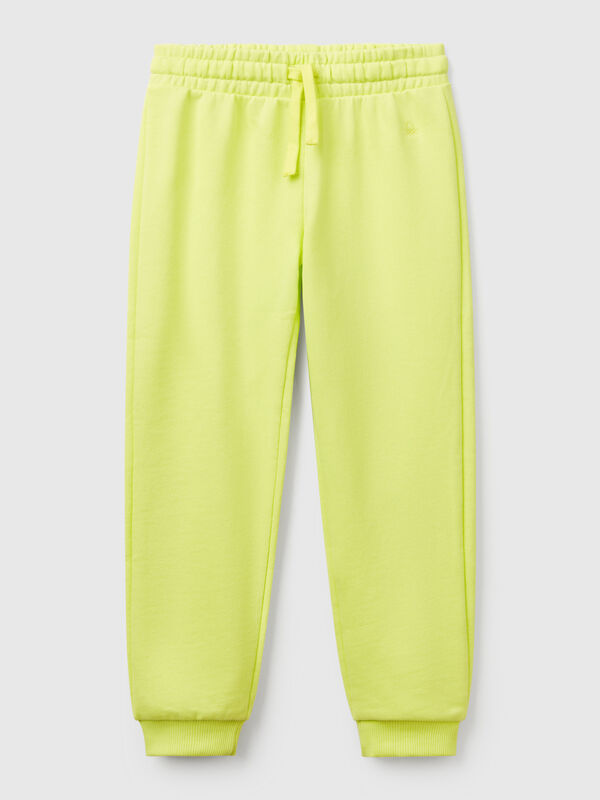 Sweatstoffhose mit Logo Mädchen