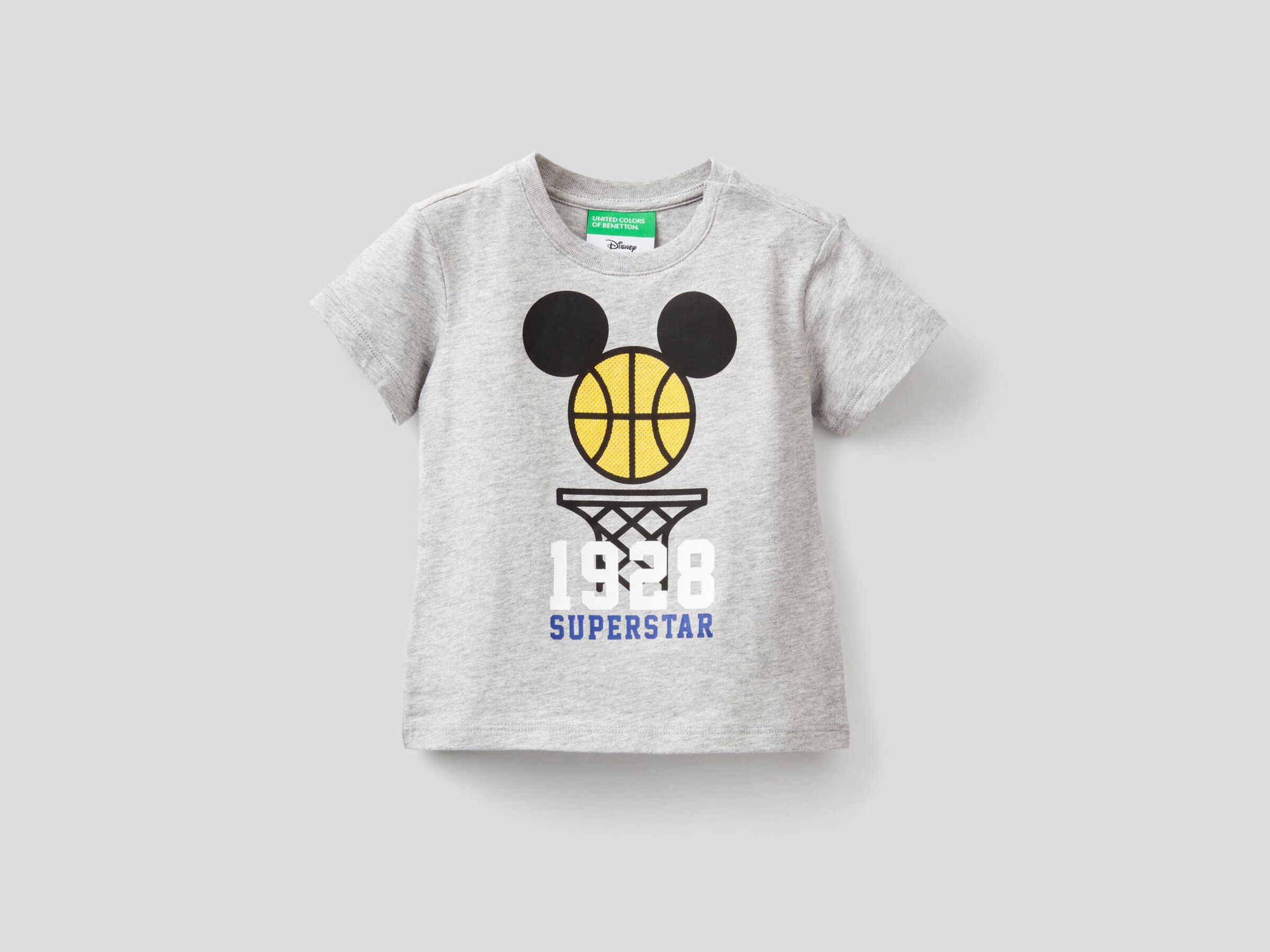 T-Shirt aus Baumwolle mit Print Micky Maus image number null