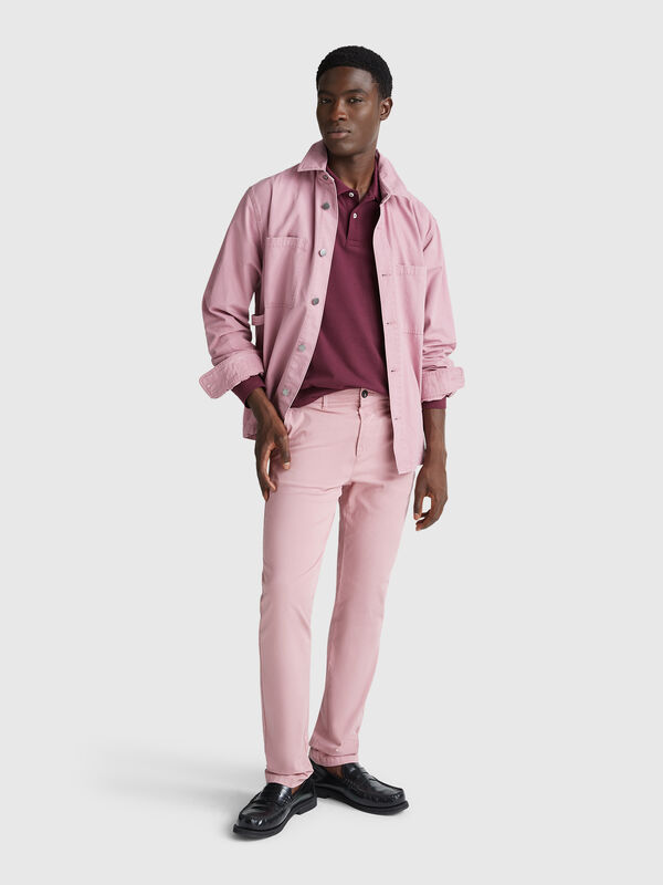 Slim Fit Chinos aus Baumwolle Herren
