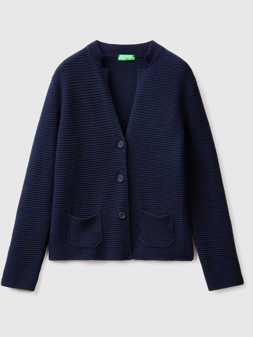 Strickjacke aus 100% Baumwolle image number 1