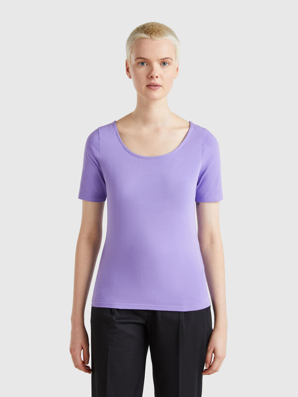 Wendbares Slim-Fit-T-Shirt Damen