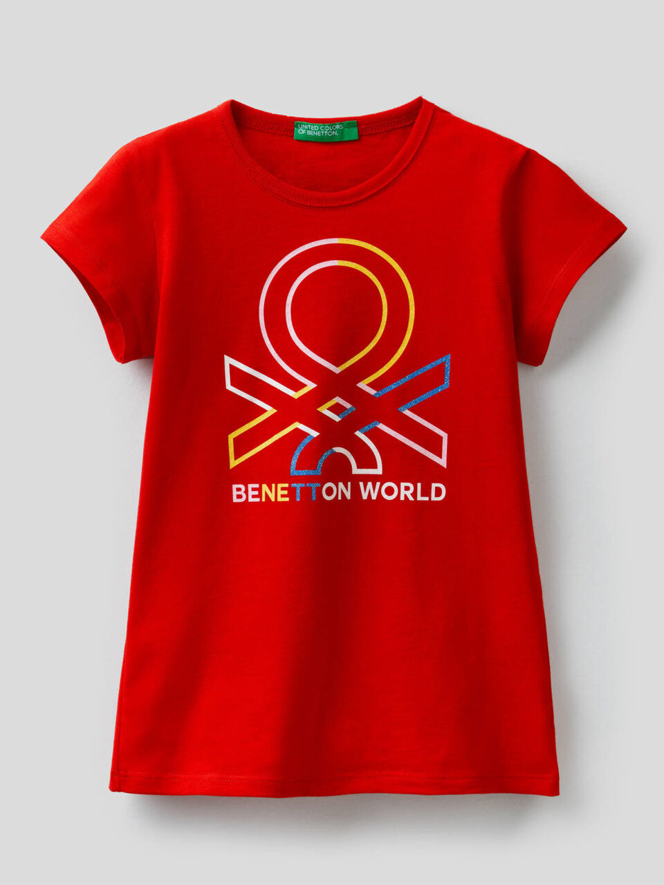 T-Shirt aus reiner Baumwolle mit Print image number 1