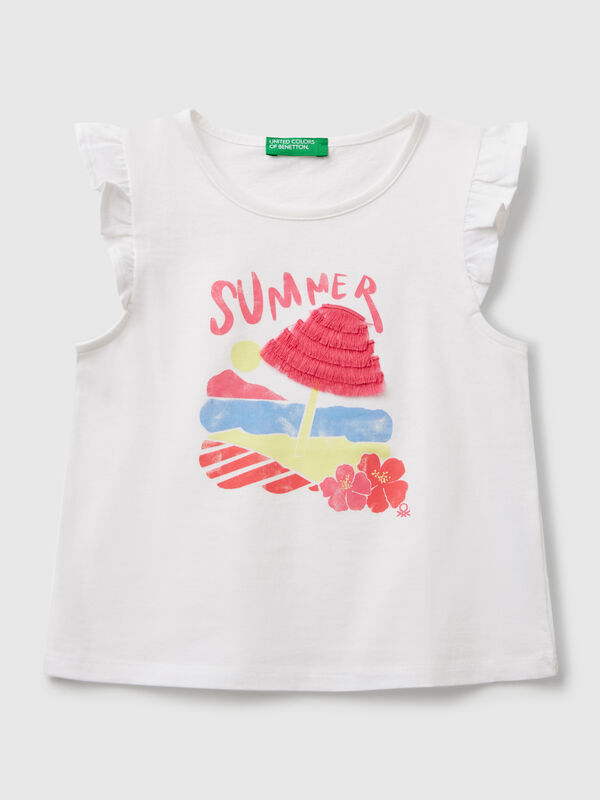 Bedrucktes Tanktop Mädchen