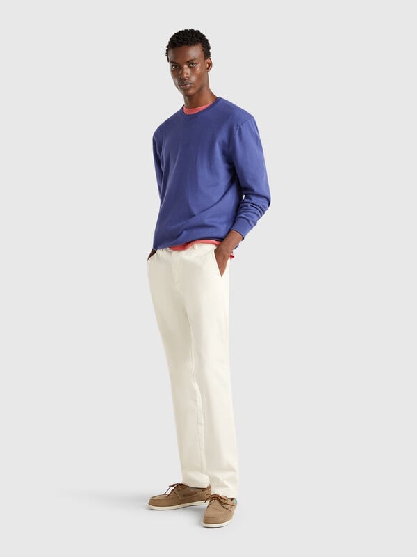 Slim-Fit-Chinohose aus Stretch-Baumwolle Herren