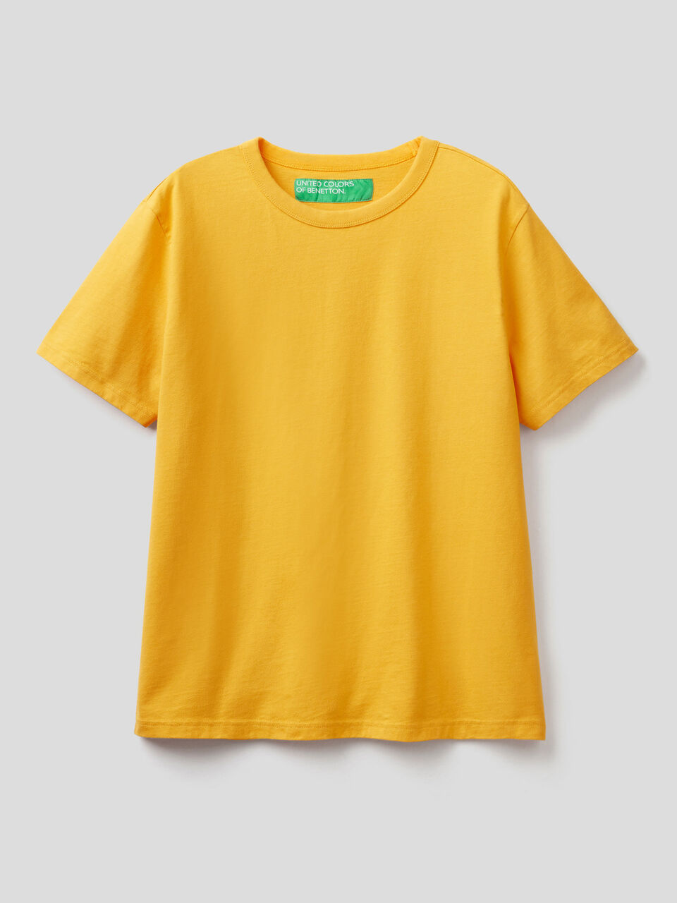 T-Shirt in reiner Baumwolle mit Rundausschnitt image number 1