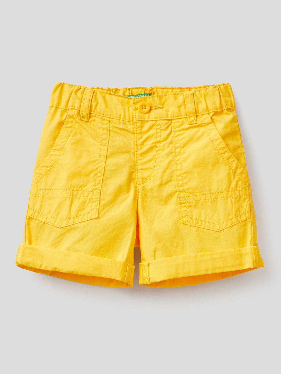 Kurze Hose aus reiner Baumwolle image number 1