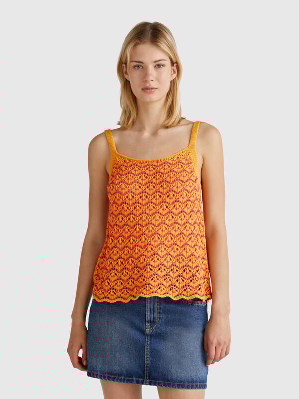 Gehäkeltes Tanktop Damen