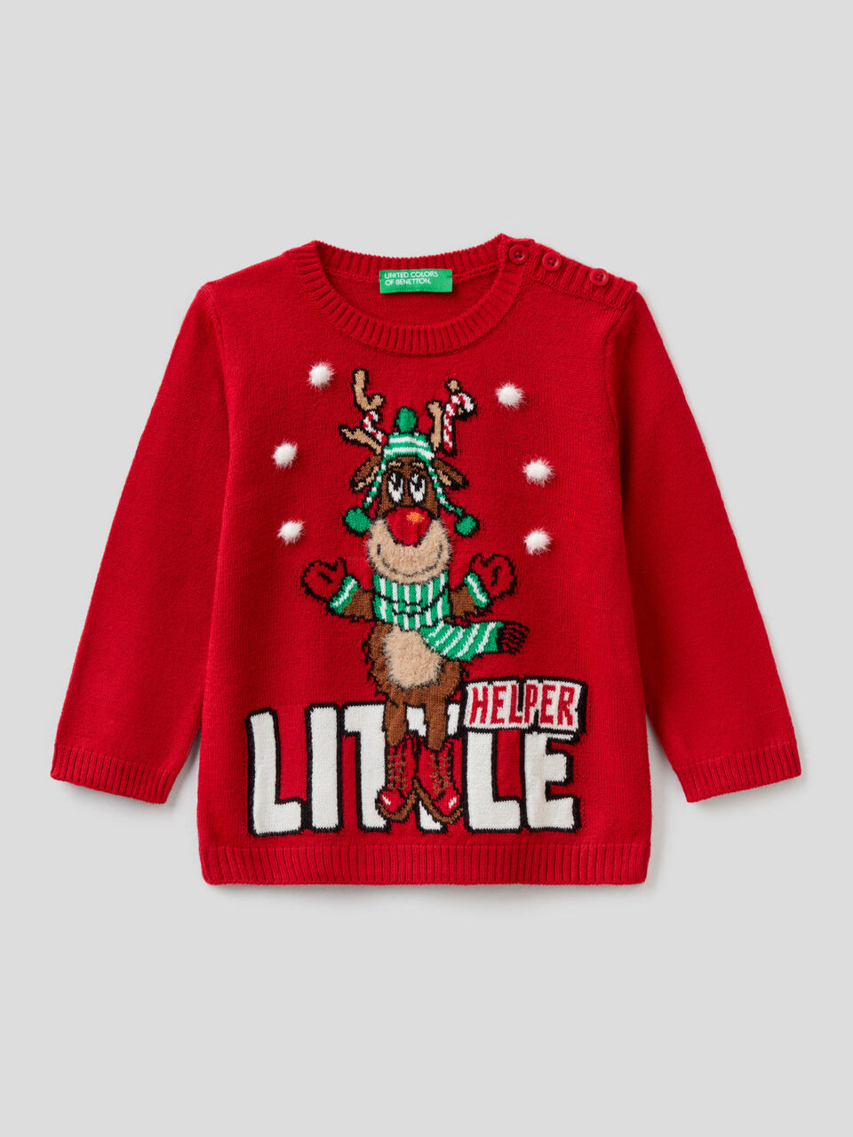 Pullover mit Design als Intarsienmuster image number 1