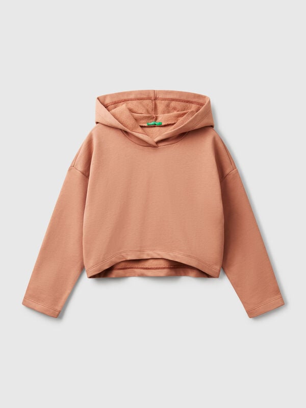 Sweatshirt mit abgerundetem Saum Mädchen