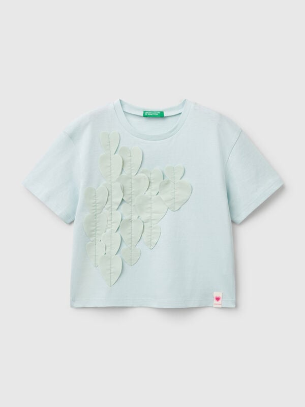 T-Shirt mit Applikationen Mädchen