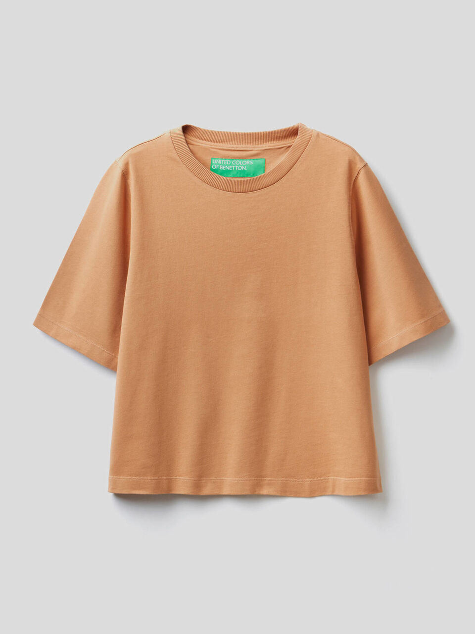T-Shirt aus 100% Baumwolle im Boxy Fit image number 1
