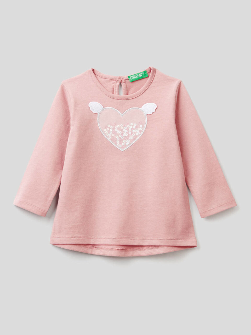T-Shirt aus Bio-Baumwolle mit Applikationen image number 1