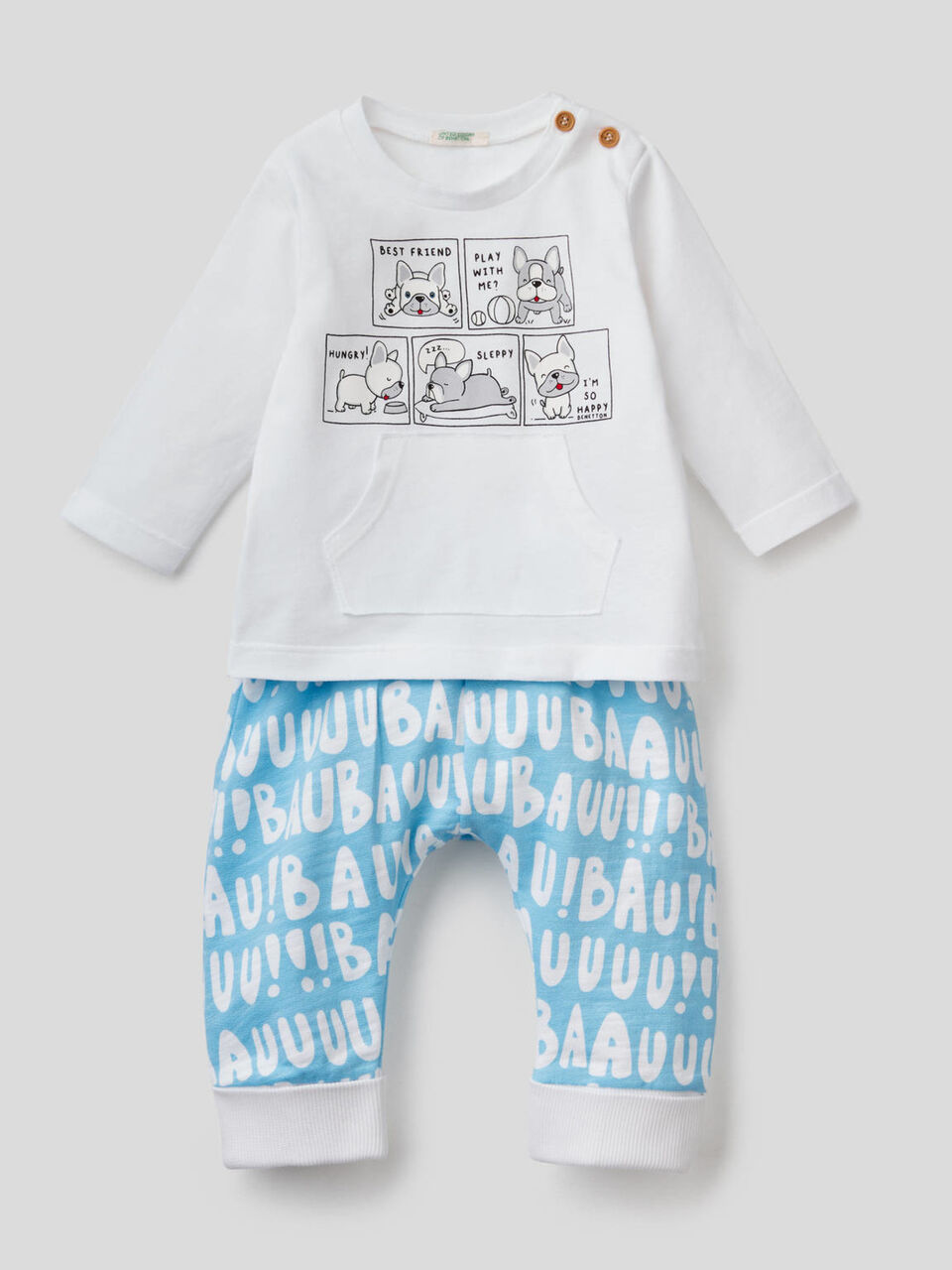 Set mit Print aus 100% Baumwolle image number 1