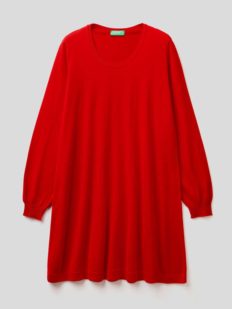 Strickkleid mit langen Ärmeln image number 1