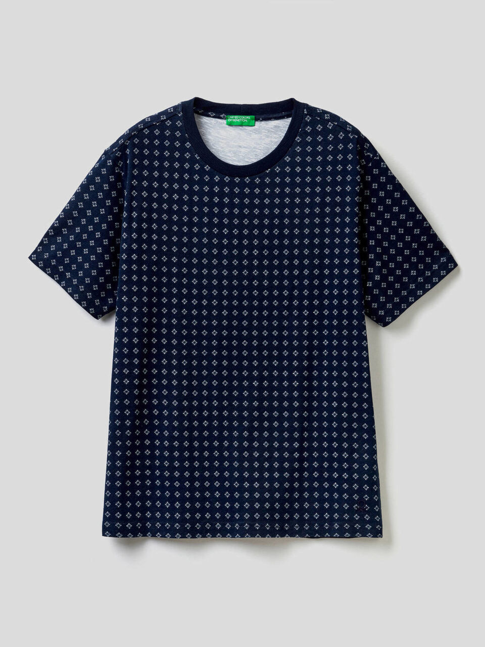 Gemustertes T-Shirt 100% Baumwolle image number 1
