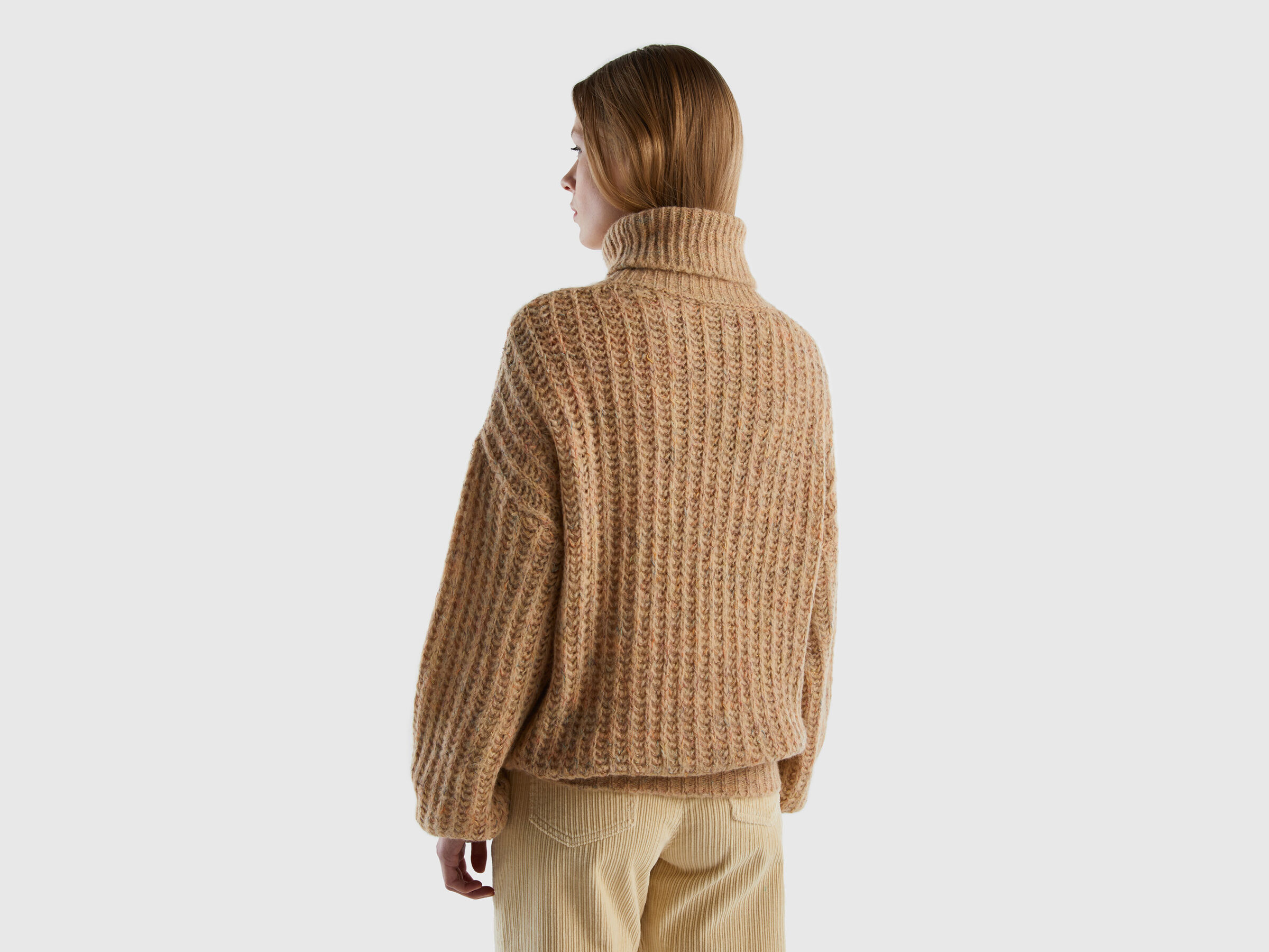 Rollkragenpullover in einer Wollmischung image number 2
