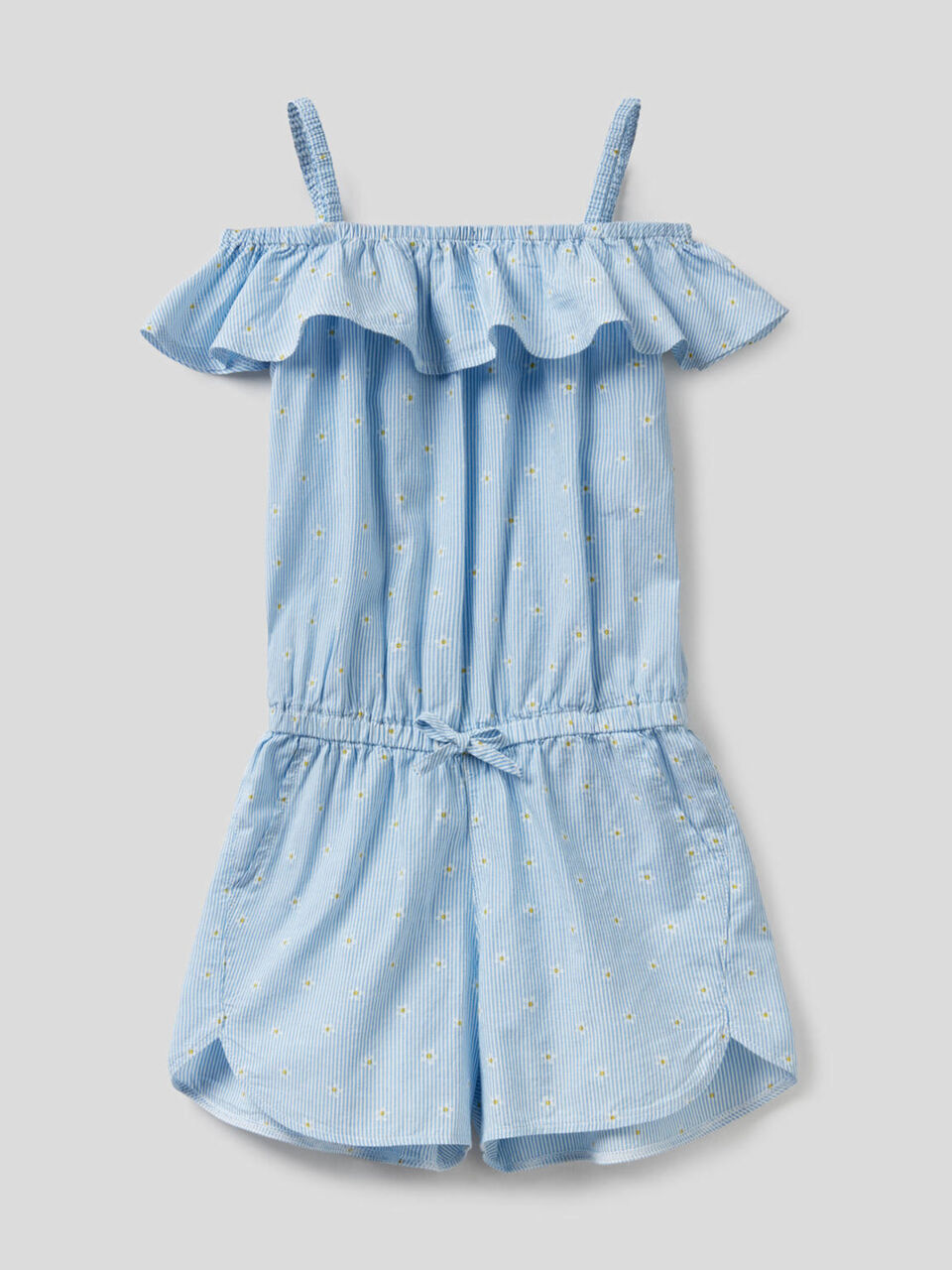 Kurzer Jumpsuit mit Volant image number 1
