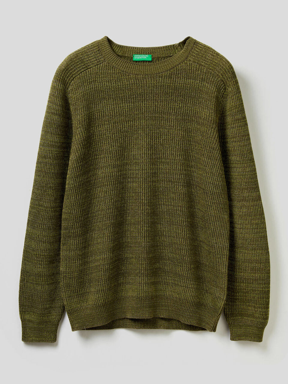 Pullover aus reiner Baumwolle mit Rundausschnitt image number 1