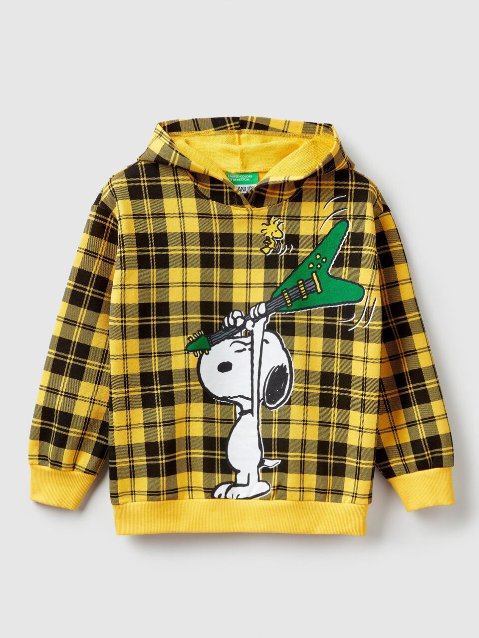 Sweatshirt "Peanuts" mit Karomuster image number 1