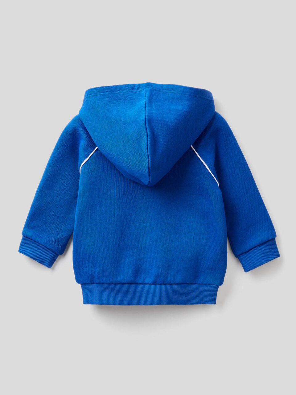Sweatshirt aus Baumwolle mit Reißverschluss und Kapuze image number 2