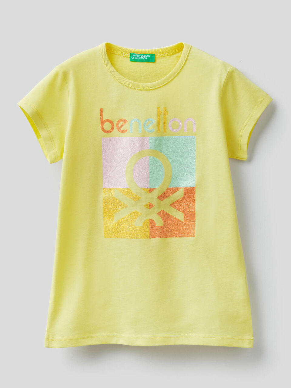 T-Shirt aus reiner Baumwolle mit Print image number 1
