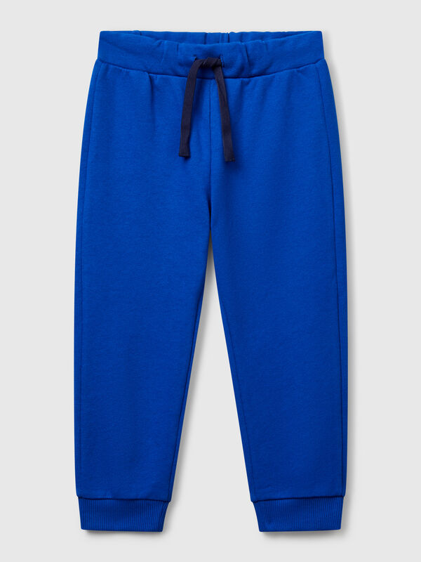Baumwollhose mit Logo Jungen