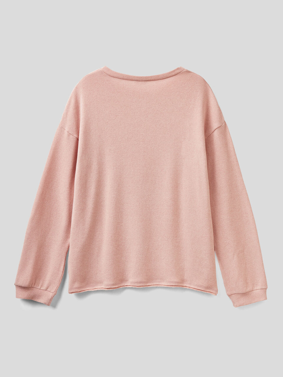 Einfarbiges Shirt mit Rundausschnitt image number 2