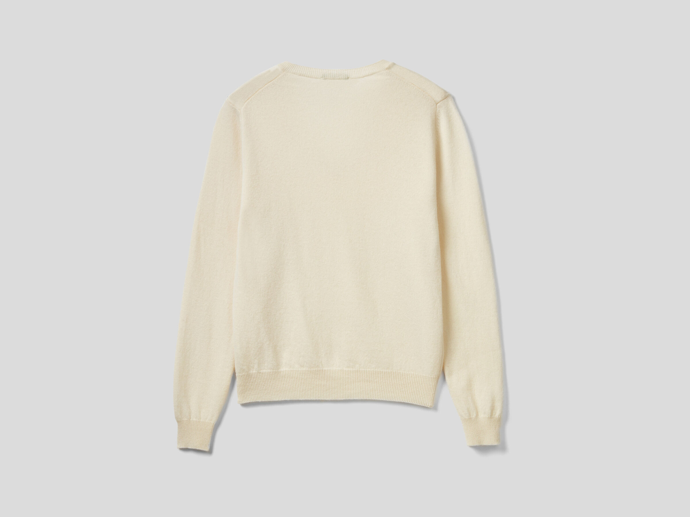 Pullover aus reiner Schurwolle mit V-Ausschnitt image number 6