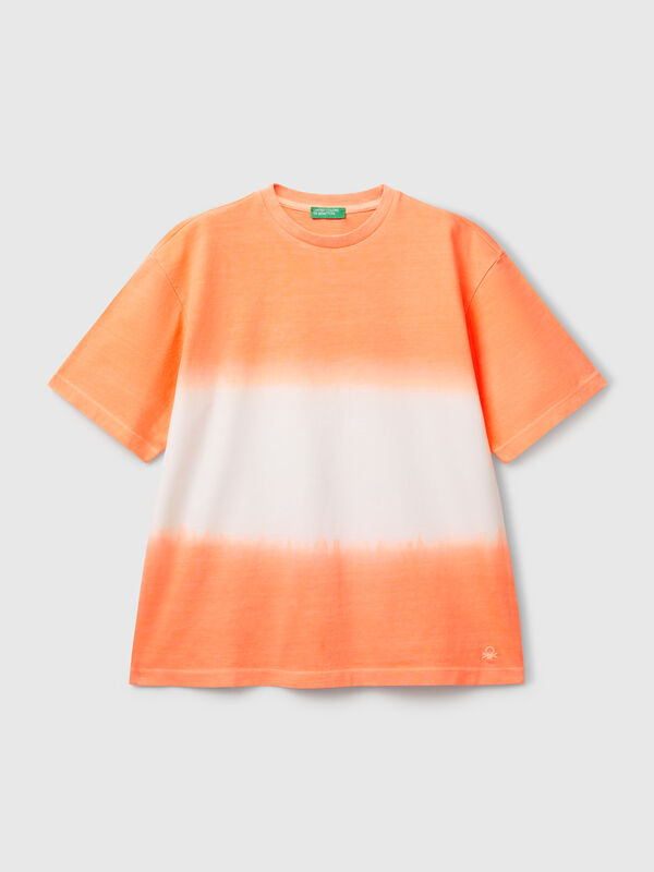 Over-fit Dip-Dye-T-Shirt Jungen