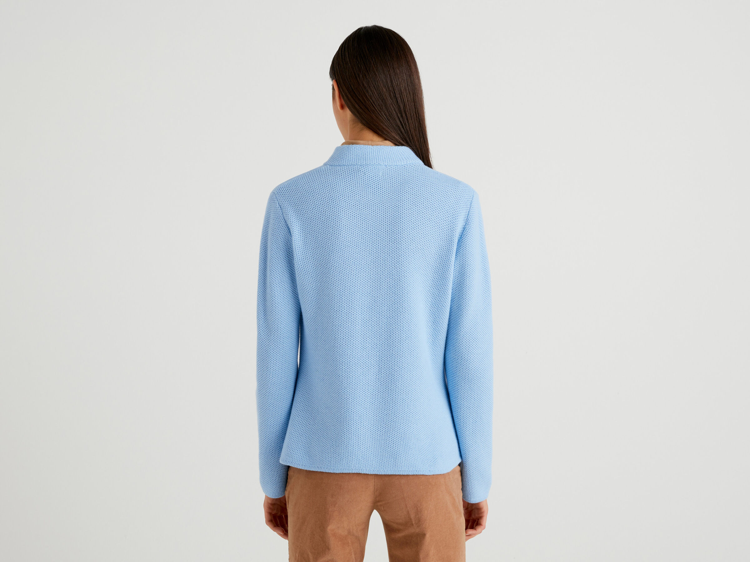 Gestrickter Jacke aus einer Mischung aus Wolle und Cashmere image number 2