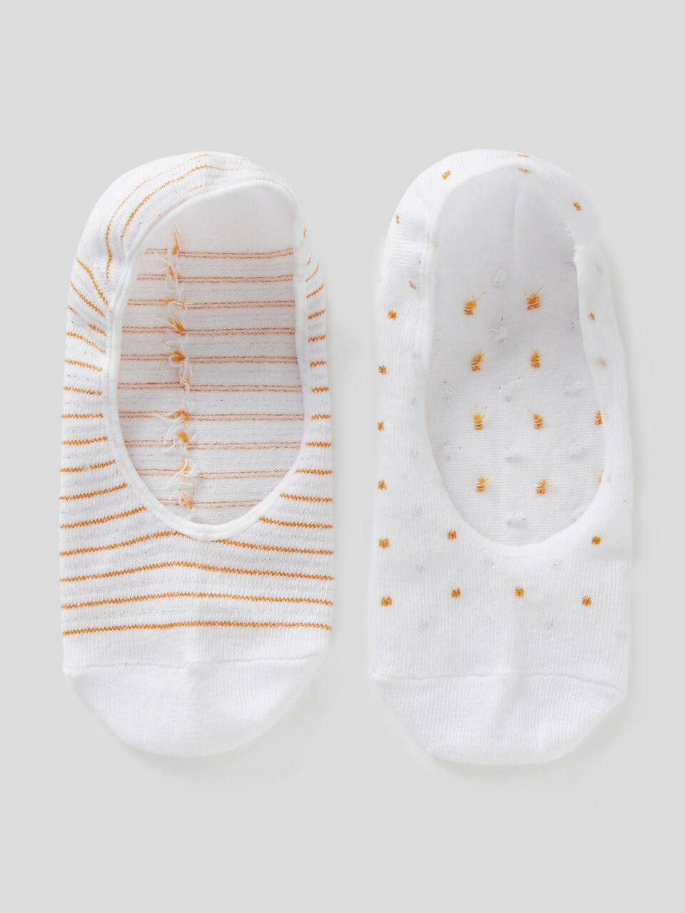 2er-Pack Sneakersocken mit Lurex image number 1