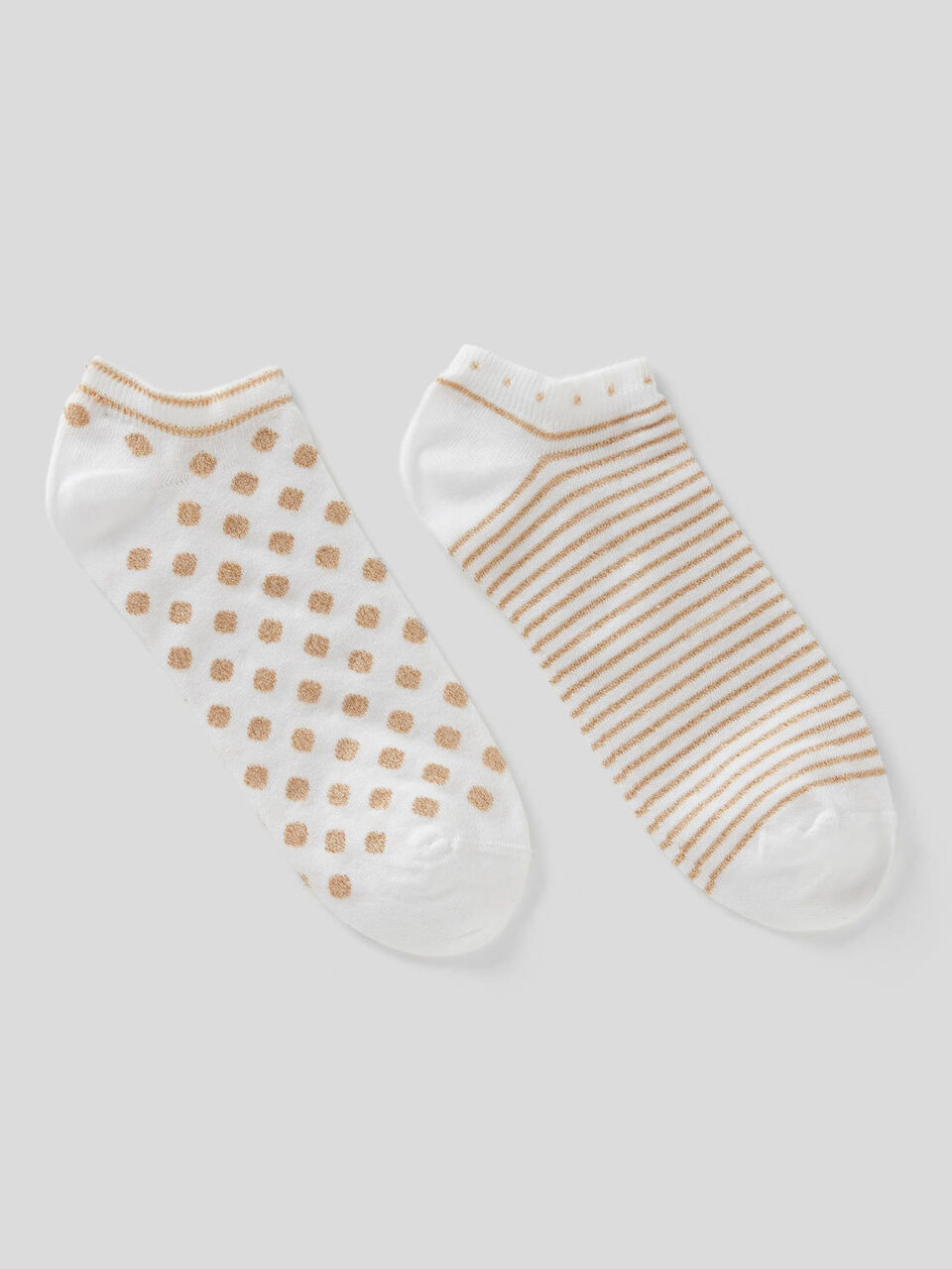 2er-Pack kurze Socken mit Muster image number 1